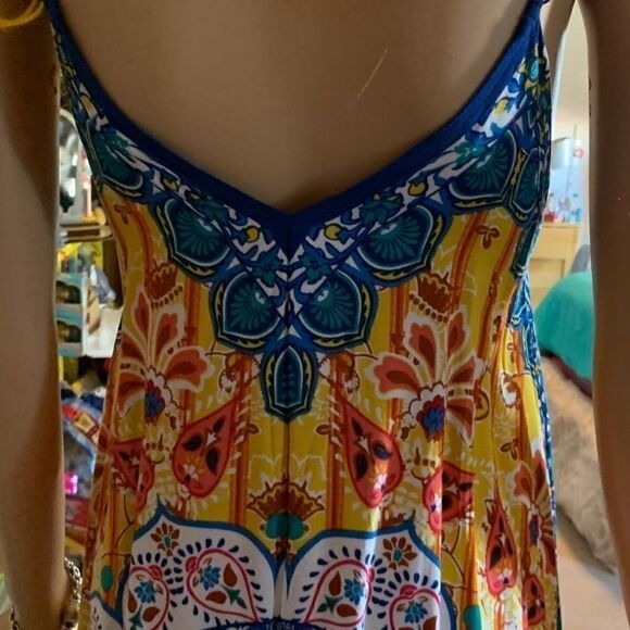 Jealous Tomato Trapeze Swing Maxi Dress  NWT XS - Picture 8 of 12